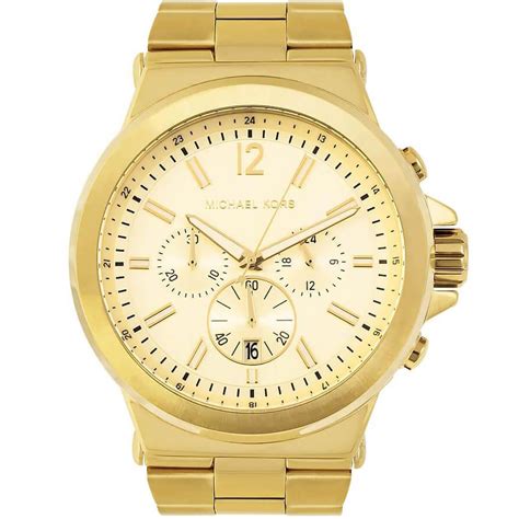 relogio michael kors dourado masculino|michael kors ladies watches.